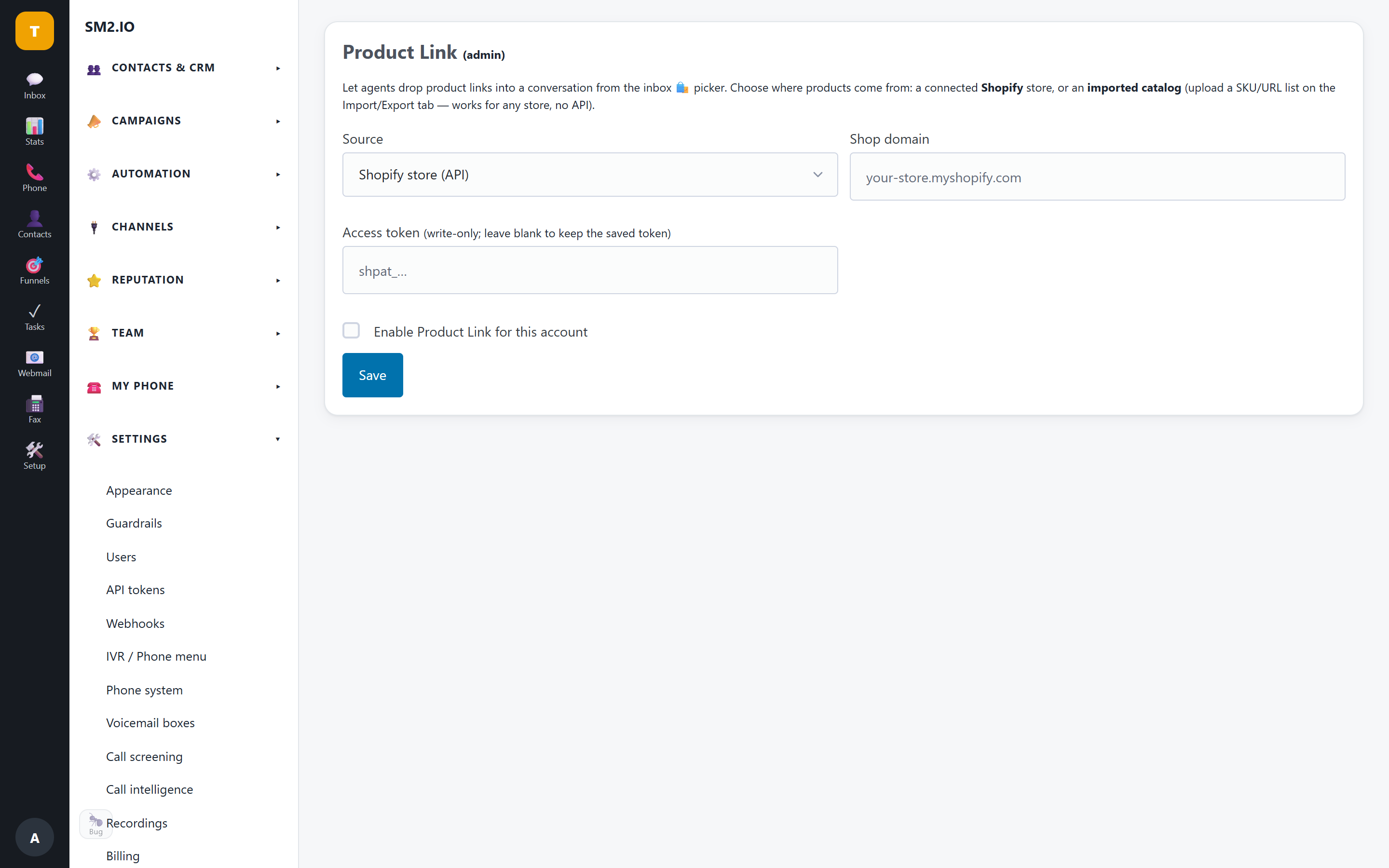 Product Link (Shopify) — SM2.IO Product Link (Shopify) — SM2.IO