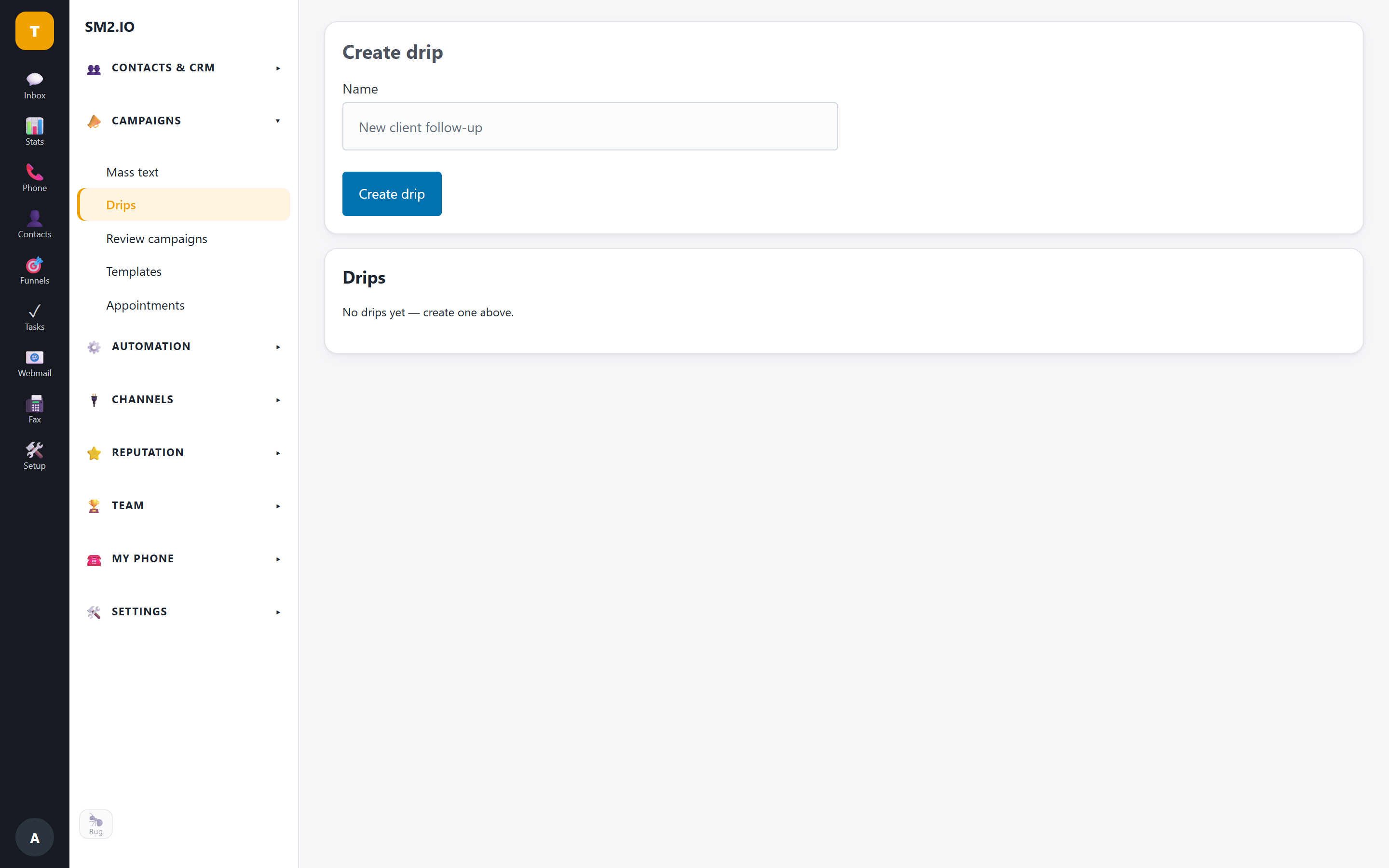 Drip automation — SM2.IO Drip automation — SM2.IO